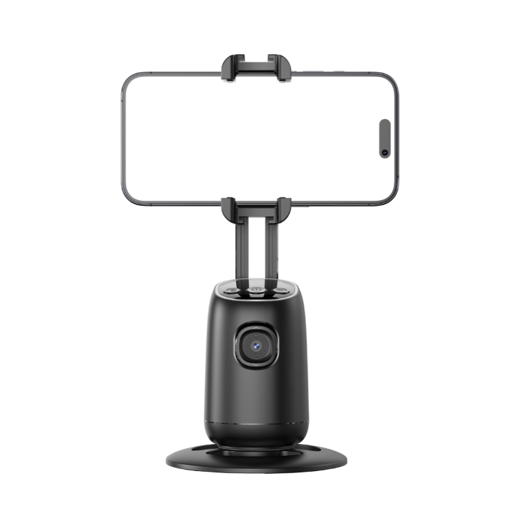 Estabilizador Inteligente Q03 con Auto Tracking Facial 360° y Control por Gestos - Vista frontal